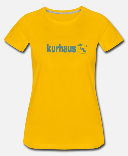 Kurhaus T-Shirt gelb